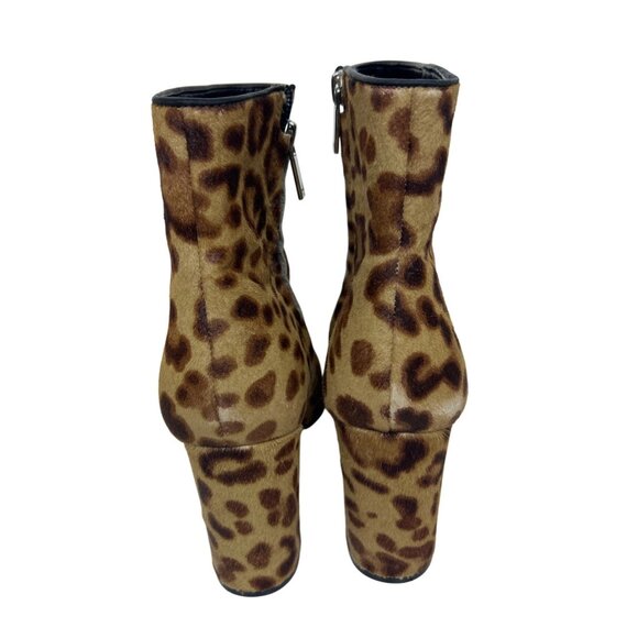 Marc Fisher LTD Ulanily Women’s 7.5 Leopard Print Ankle Booties Pointed Toe - Picture 11 of 11